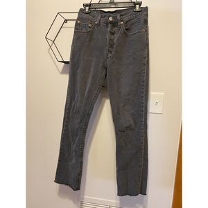 Levis 501 Original fit black jeans size 26 x 30
